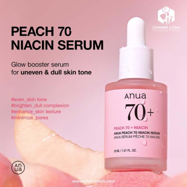 Anua Peach 70 Niacinamide Serum 30ml - Image 4