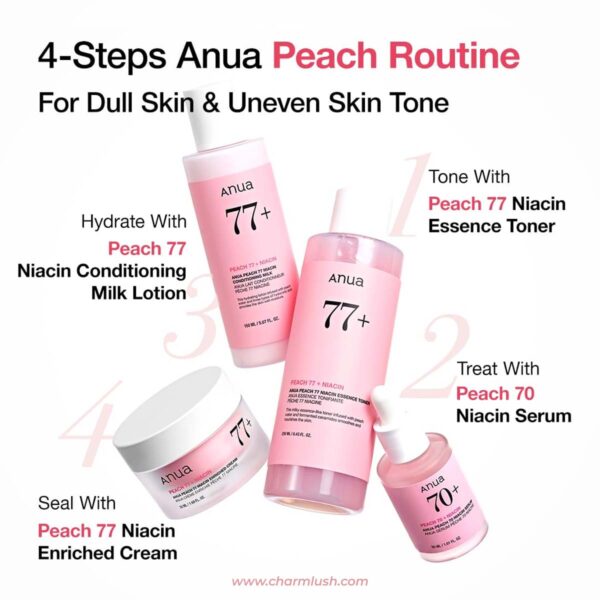 Anua Peach 70 Niacinamide Serum 30ml - Image 6